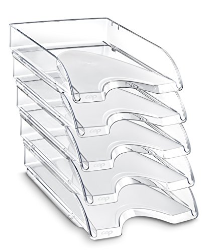 CEP - Vassoio portalettere Ceppro, trasparente, 10...