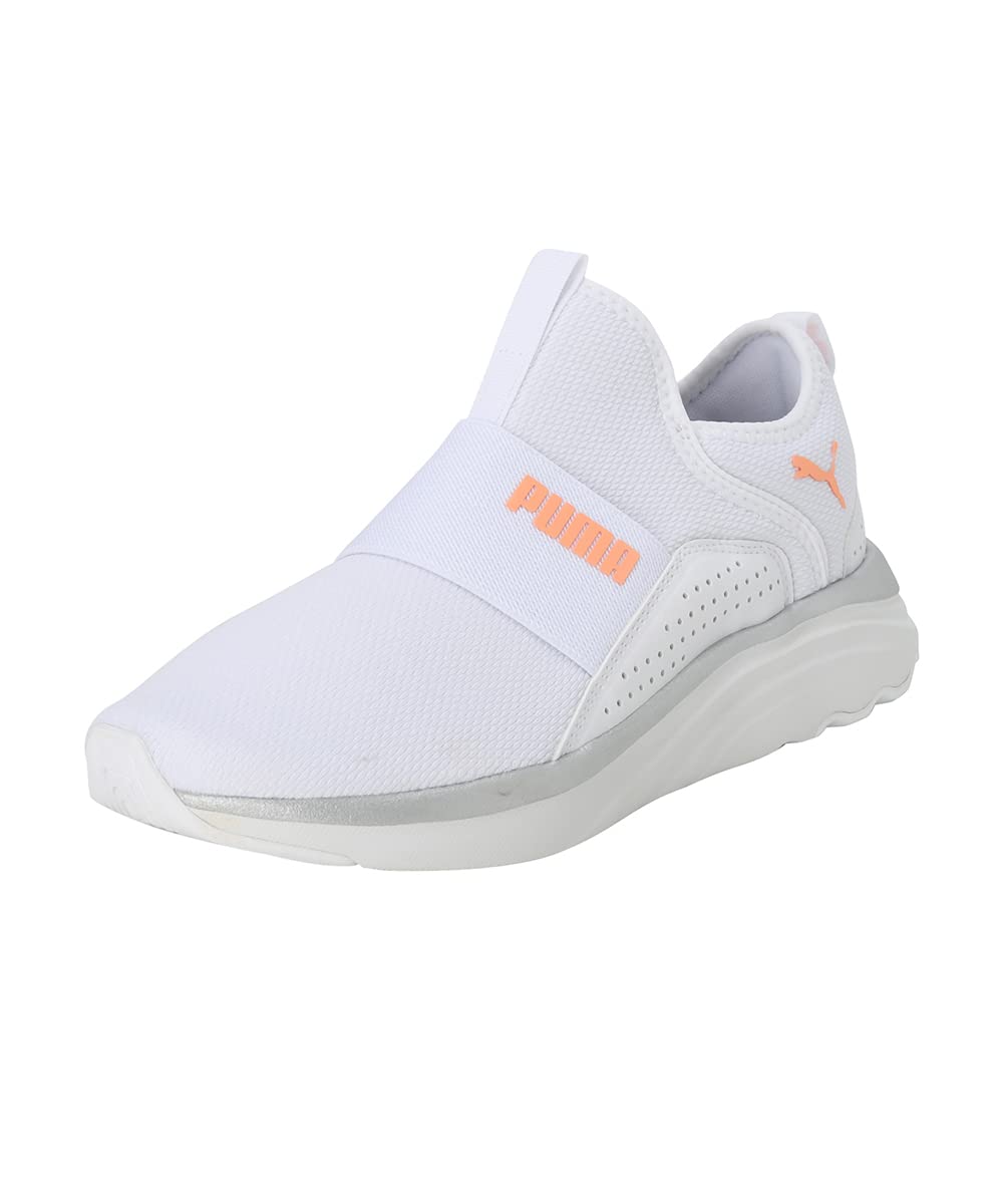 Puma Womens Softride Sophia Slip-On WNs White-Fizzy Melon Walking Shoe - 3.5UK (19516106) (B0BLP33JHW) Amazon Price History, Amazon Price Tracker