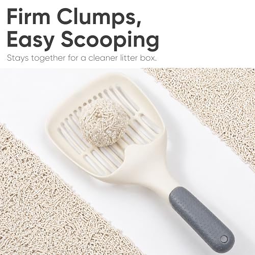Image of FUKUMARU Tofu Cat Litter, Cassava Blend, Clumping, Odor Control, 18lb | Cassava Blend, Firm Clumping, Easy Scooping, Odor Control, Gardenia Scent