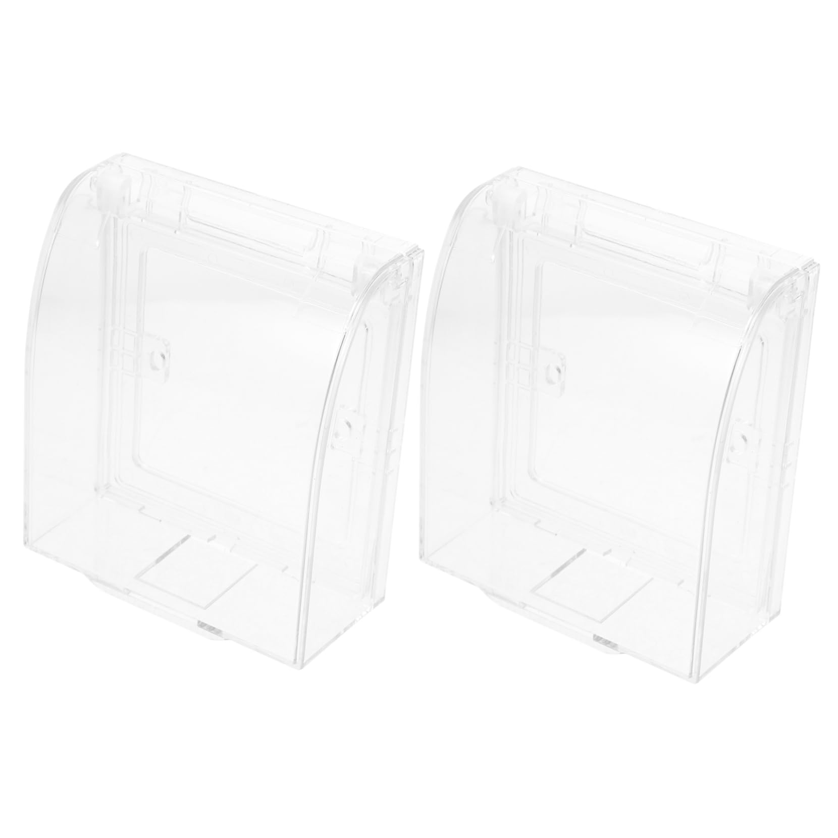 Hemobllo 10stücke Steckdosenschutz Abdeckung Für Junge Mädchen Transparente Schutzplatten Für Elektrische Steckdosen Sicher Und Installieren Für Kleinkinder Und Junge Mädchen Sorgt