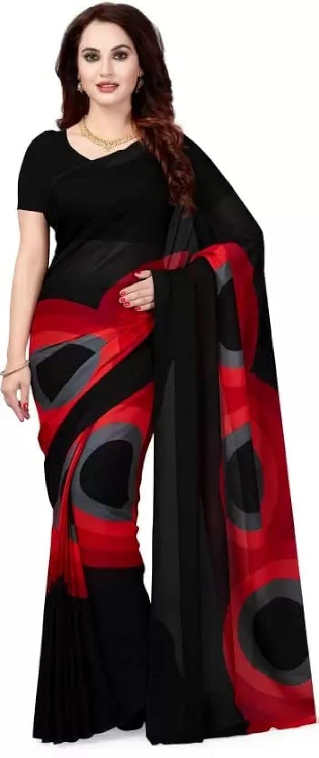 YashikaWomen Georgette Standard Length Saree