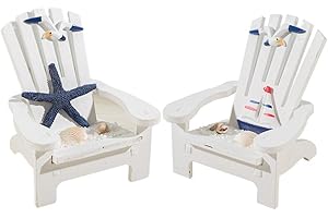 2Pcs Beach Fairy Garden Accessories Mini Beach Decor