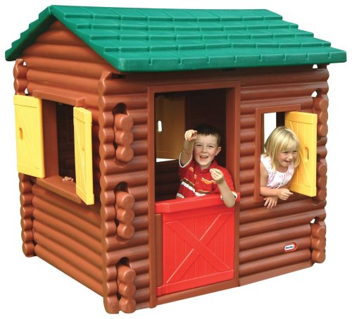 Preisvergleich Produktbild Little Tikes 486900070 - Spielhaus Blockhütte XXL