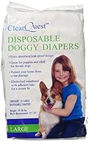 Algopix Similar Product 20 - ClearQuest Disposable Doggy Diapers