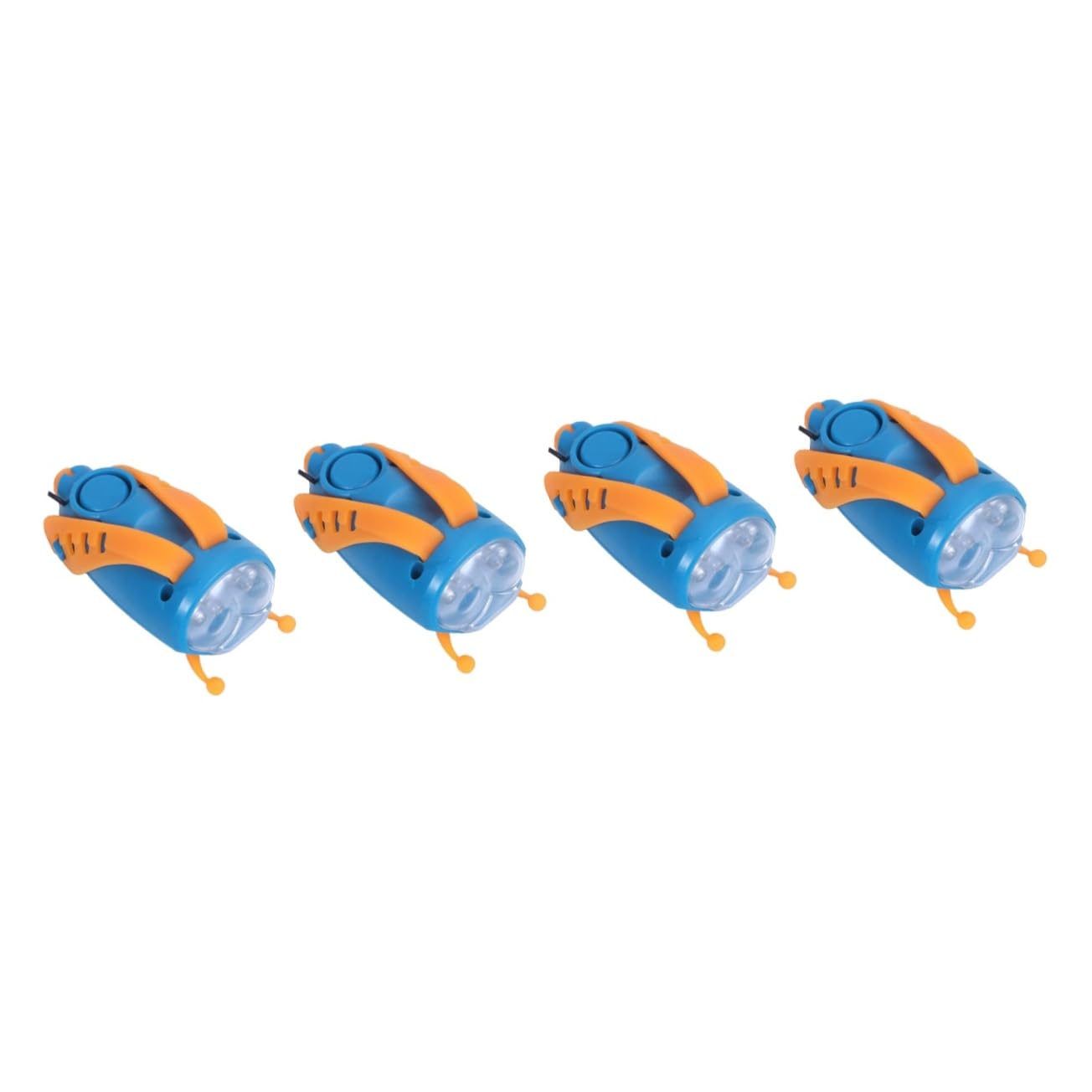 Abaodam Little d'abeille vélo Sonnette Enfants Lampe Front léger à vélo Corne vélo pour Enfants vélos Phare de vélo feu de vélo lumière de vélo pour la Conduite de Nuit Gel de silice