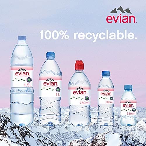 Evian Still Mineral Water 24x330ml