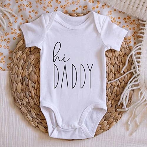 listery Hi Daddy Baby Bodysuit Hello Daddy Pregnancy Announcement For Husband I Love My Daddy Bodysuit4
