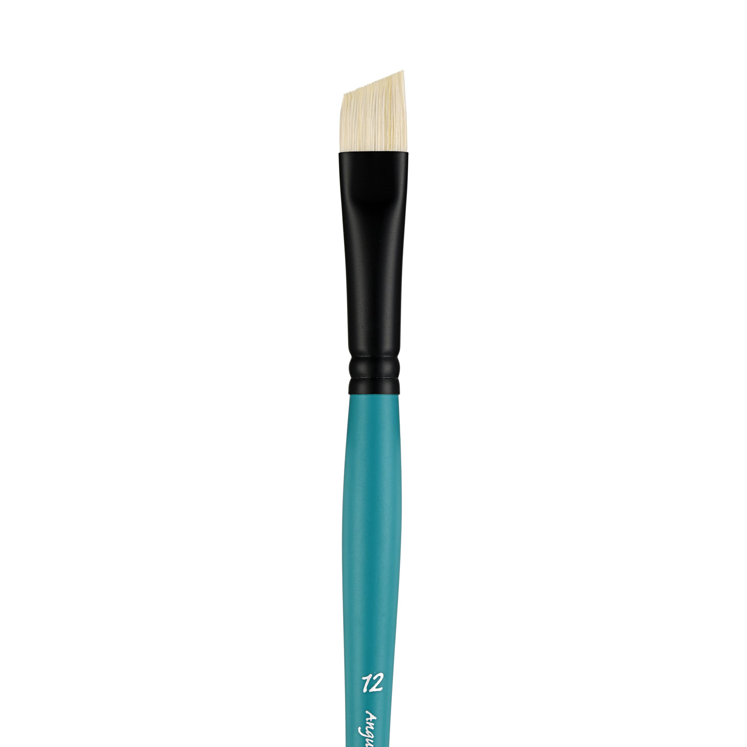 Pan Art Bristle Angular No. 12, Detail & Wash Brush for Oil Paints - Image 2
