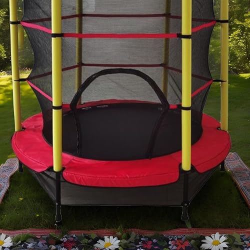 Almohadillas para trampolín de 4,6 pies de PVC resistente y esponja protectora 3