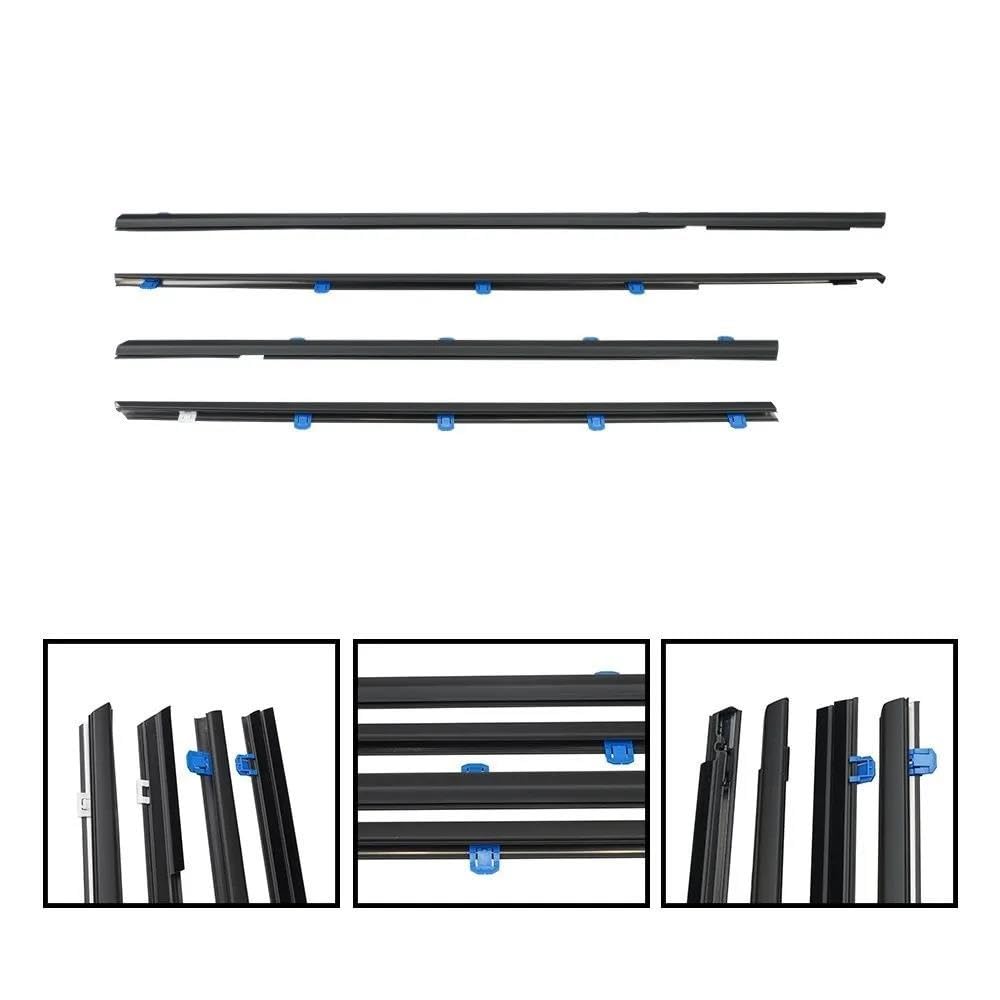 Gumowa uszczelka do okien Honda Civic (2012-2015), wodoszczelna, listwa dociskowa, taśma uszczelniająca, listwa ozdobna, numer części 72410TR0A01