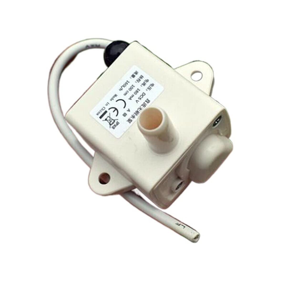 Artsim Submersible Sump Pump Dc 5V 6V Micro Dc Brushless Water Pump 160L/H Large Flow Submersible Impeller Mute Pump Transfer Pump