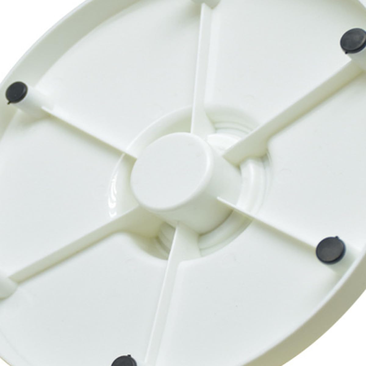 Operitacx Plateau Tournant à Gâteau Support Rotatif 360° Inclinable Rose en Plastique 23 Cm Facile à Nettoyer pour Décoration et Pâtisserie à Domicile