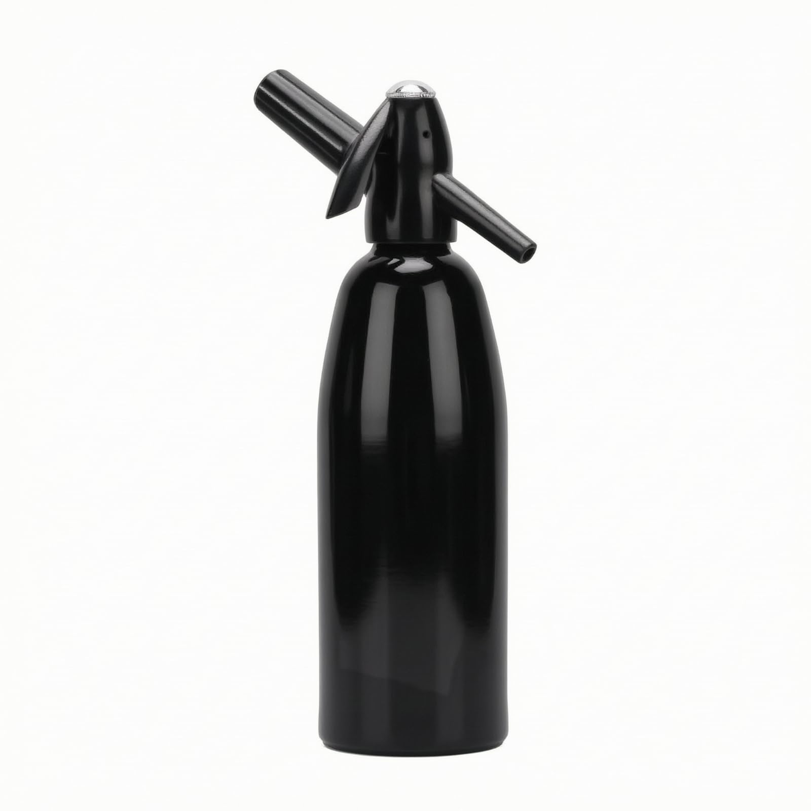 Bottiglia per Frizzante da 1000 Ml | Compatto, Riutilizzabile, Utensile, per Casa, nti Dei, Barman Professionisti, Nero