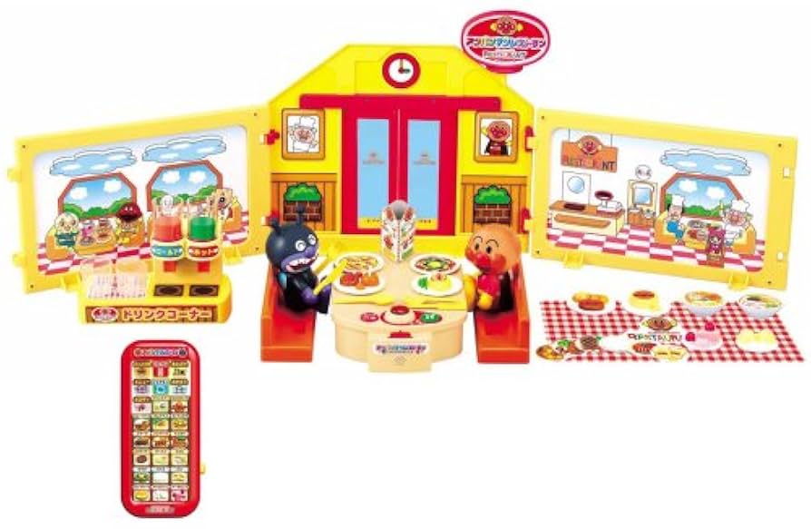 BANDAI - アンパンマン たのしいレストラン 箱付き* BANDAI - アンパンマン たのしいレストラン 箱付き*の通販 by a