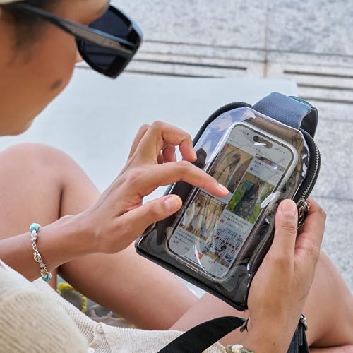 Haytijoe Touchscreen Sling Bag for Women Travel Crossbody Cell Phone Purse Anti Theft Cross Body Bag for Woman3