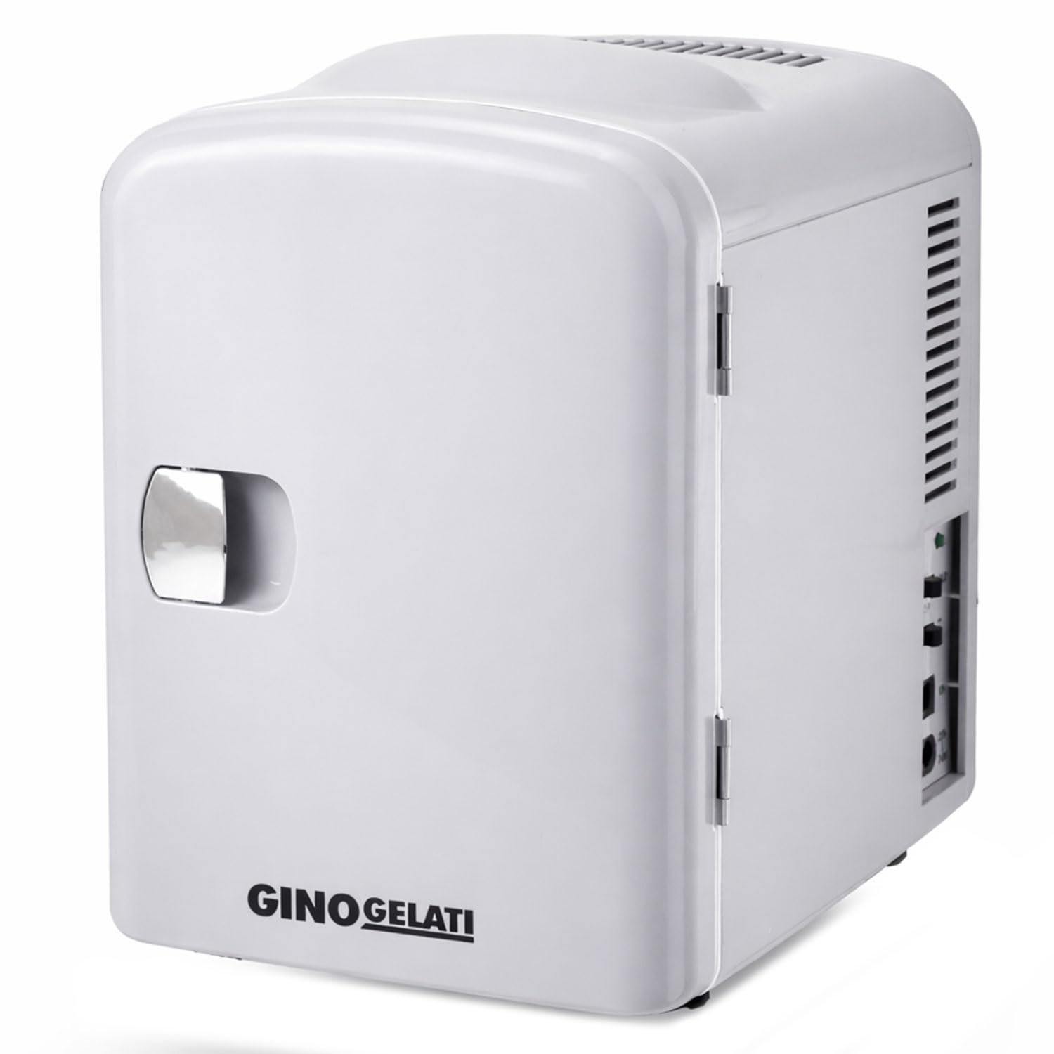 Gino Gelati 4 Liter 2 in 1 Mini Kühlschrank Kühlbox Warmhaltebox Campingkühlschrank 12 & 220 Volt, kühlt bis 25°C unter Umgebungstemperatur