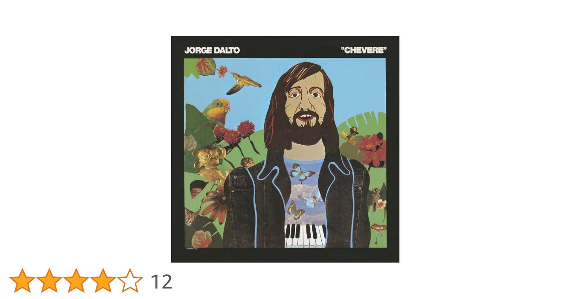 Jorge Dalto Chevere レコード Jorge Dalto – Chevere – Vinyl (LP, Album), 1976 [r1897696