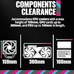 Cooler Master MasterBox Q300L Micro-ATX Tower with Magnetic Design Dust Filter, Transparent Acrylic Side Panel, Adjustable I/O & Fully Ventilated Airflow, Black (MCB-Q300L-KANN-S00) - Image 3