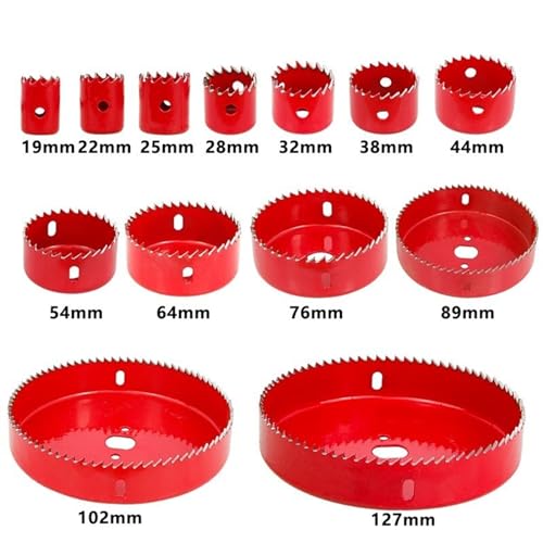 Set de Brocas Core Drill 19-127mm 8 Piezas con Caja miniatura 3