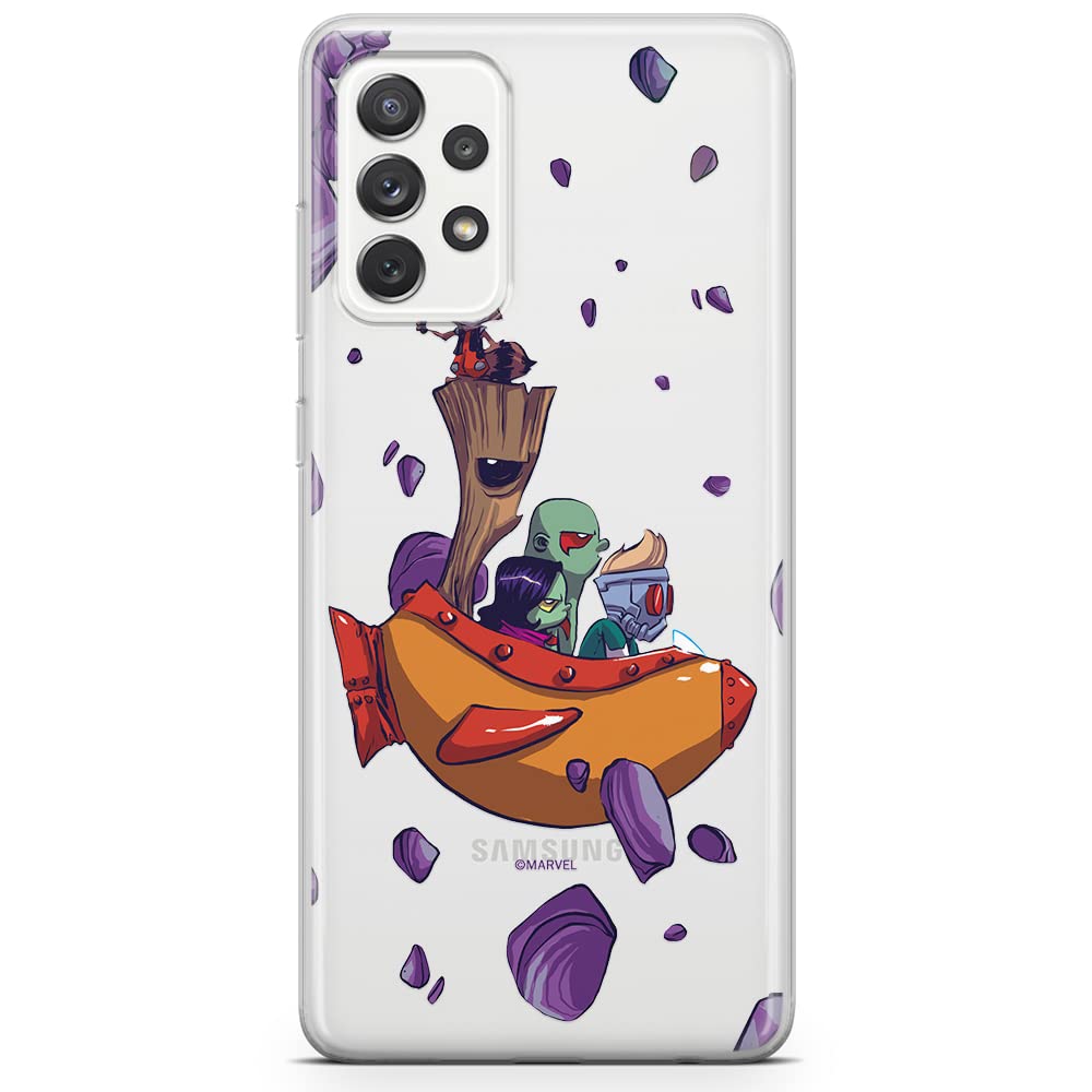 ERT GROUP mobile phone case for Samsung A33 5G original and officially Licensed Marvel pattern Guardians of the Galaxy 010 optimally adapted to the shape of the mobile phone, partially transparent