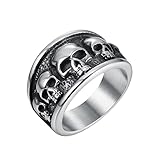 Polyvalente : Cette bague peut être portée comme accessoire de mode au quotidien ou comme pièce maîtresse de votre tenue d'Halloween. Elle est également idéale pour les fêtes à thème ou les événements cosplay.
