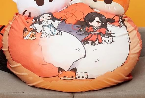 Amazon.co.jp: 天官賜福 超特大クッション 抱き枕 花城 謝憐 オコジョ