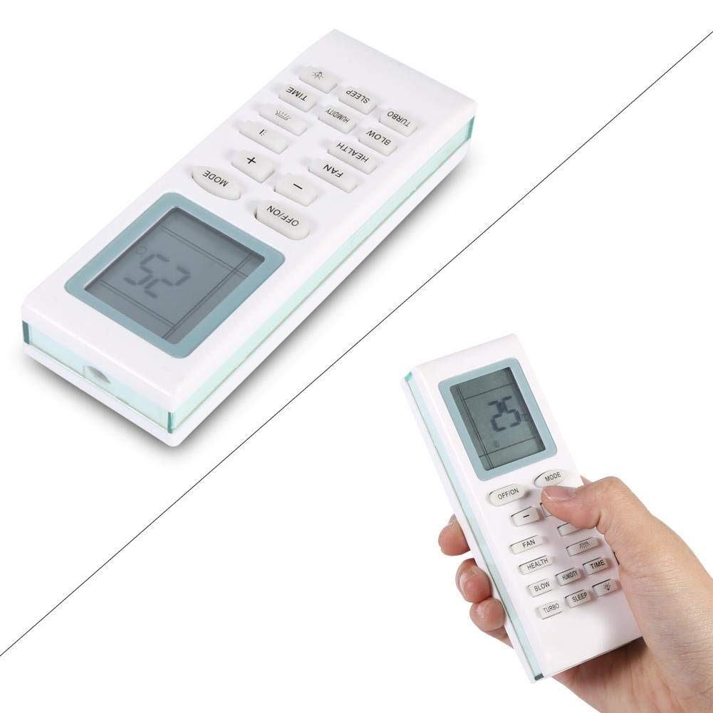 Sanpyl - Telecomando di ricambio universale per climatizzatore Gree YBOF, compatibile con YBOF YB1FA YB1F2 YBOF2 YBOF2 YBOFB Y502K