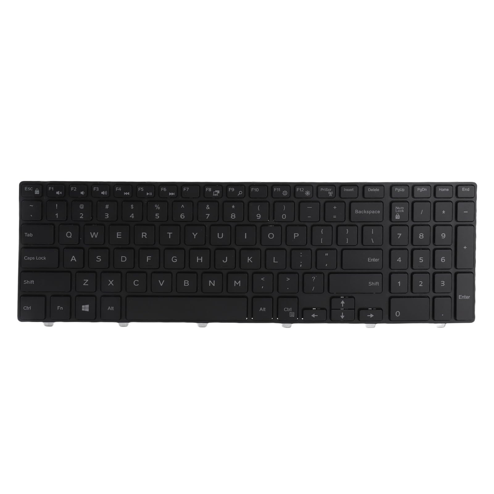 Wymienna Klawiatura Laptopa 101 Klawiszy do Dell Inspiron 15 3000/15 5000/17‑5000/5547/3542