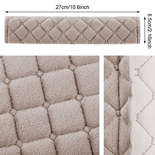 Tatuo 4 Pack Safe Belt Pads For Car Seatbelt Protector Soft Comfort Safe Belt Shoulder Strap Covers Harness Pads Helps Protect Your Neck And Shoulder (Khaki, 10.6 Inch) #TOP1