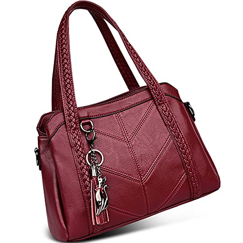 Bolso Tote de Moda para Mujer con Asa Superior y Bandolera miniatura 6