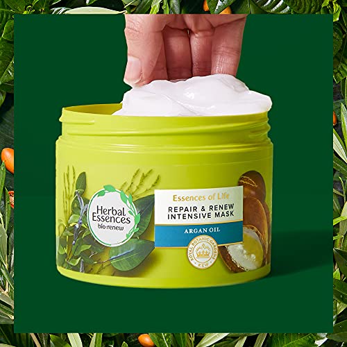 Herbal Essences Argan Oil Mask, Conditioner, Moisturising and Repairing Mask, Vegetable Nutrients, for Dry and Damaged Hair 450 ml - Image 4