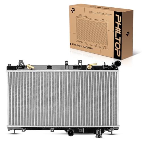 PHILTOP CU2777 Engine Coolant Aluminum Radiator for Outback, Crosstrek, XV ...