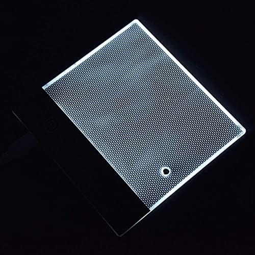 Miniatura 9 de Dibujo a mano LED Artcraft Rastreo Caja de luz Almohadilla de luz portátil Caja de luz Trazador USB Agujero de posicionamiento Flip Book Kit