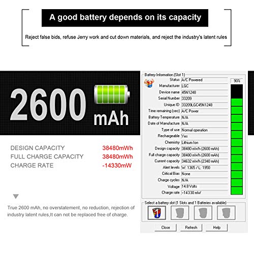 Image of 99WH Type 9NJM1 Battery Compatible with Dell Alienware 15 R3 R4 17 R4 R5 P31E001 P31E002 P69F001 P69F002 ALW17C-D1738 D1748 D1758 D1848 D2738 D2748 D2758 R1748 Notebook MG2YH 01D82 0546FF 44T2R HF250
