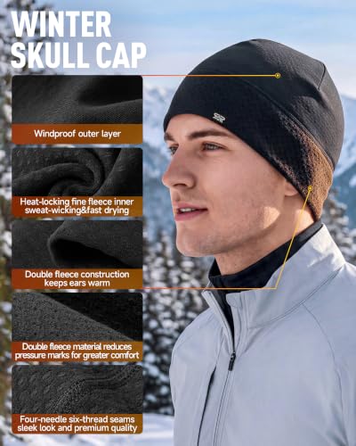 LEVANSEN Micro-Fleece Skull Cap