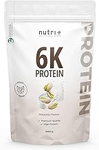 Nutri + Polvere proteica al Pistacchio 1 kg - Frullato 76% di Proteine - Protein Powder + Aminoacidi - Proteina vegana - Integratore per Costruzione muscolare