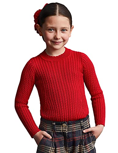 Abel & Lula Sweater for Girls Red