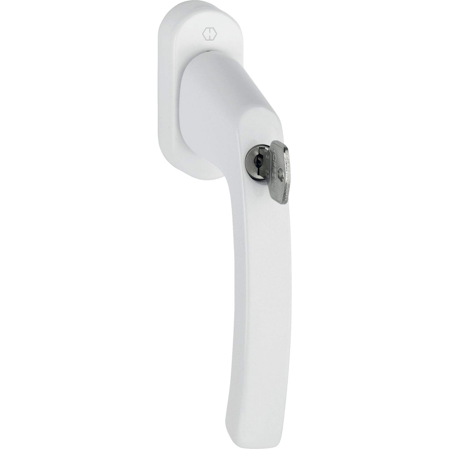 Hoppe Weiß Liège-Secu100 11715911 Window Handle Lock Cylinder Vk 7 X 37 White