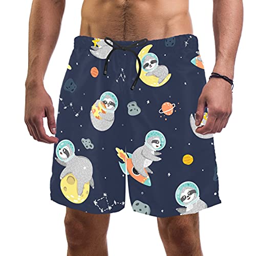 Short de bain pour homme paresseux original et poétique en taille M