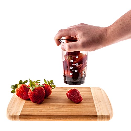 Chop2Cup Strawberry Slicer Cup Fruit & Vegetable Slicer/Dicer