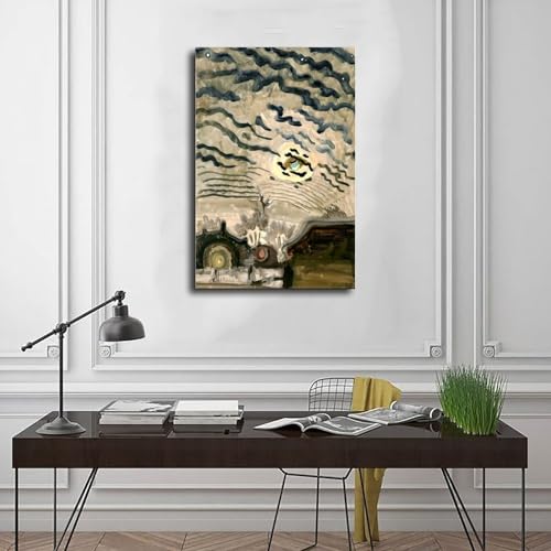 Impression sur toile Ciel nocturne Burchfield cadre premium - 3