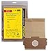 10x Bolsas de aspiradora papel para AEG Dimensión / Type 11 13 - Boogie 1100 | Vampyr 400 - 499, 1100, 1200, Compact de luxe, Compact electronic (=> 1995), Compact Electronic PE, Exquisit 1100 y mucho más... [ incl Microfiltro, resistente al desgarro ]