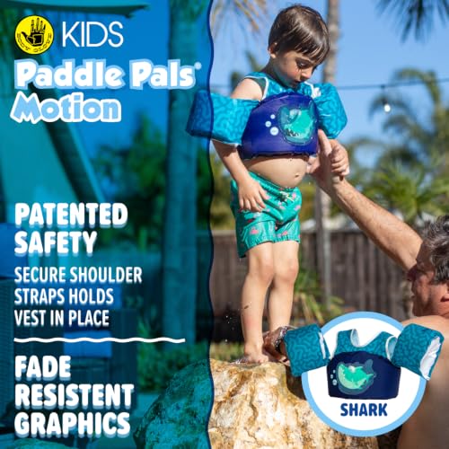 Image of Body Glove Paddle Pals Learn to Swim Life Vest, 33-55 lbs | U.S. Coast Guard approved learn-to-swim aid, Type III child's PFD for recreational boating; perfect for pools, lakes, beaches