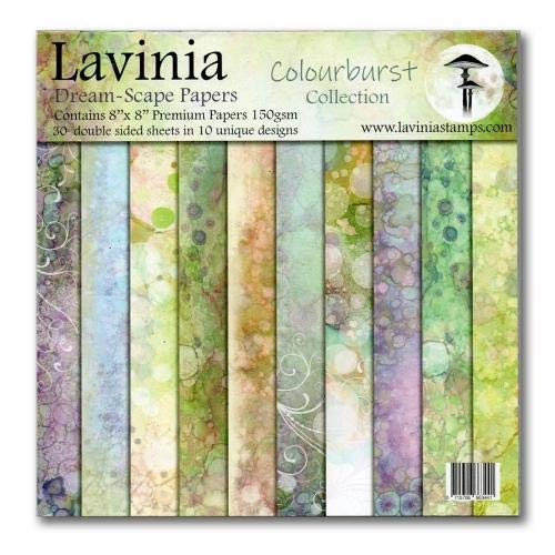 Lavinia Stamps Dreamscape Colourburst Collection 8x8 30 sheets
