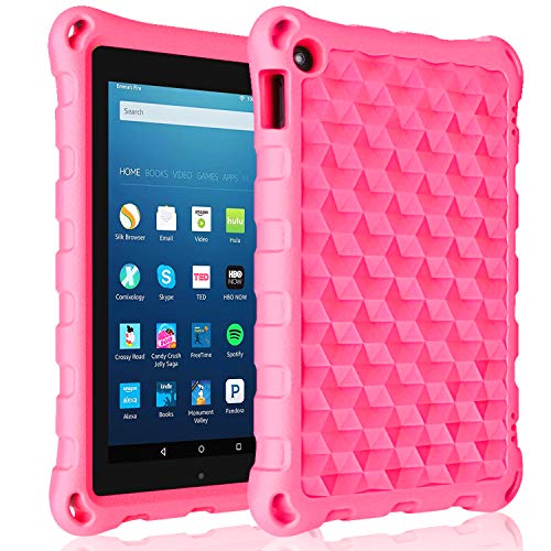 All-New 7 inch Tablet Case 2019 for Kids, Ubearkk Kid Proof Light Weight Shock Proof Handle Stand Kids Case for 7 inch Tablet (5th/7th/9th Generation, Compatible with 2019&2017&2015 Release)