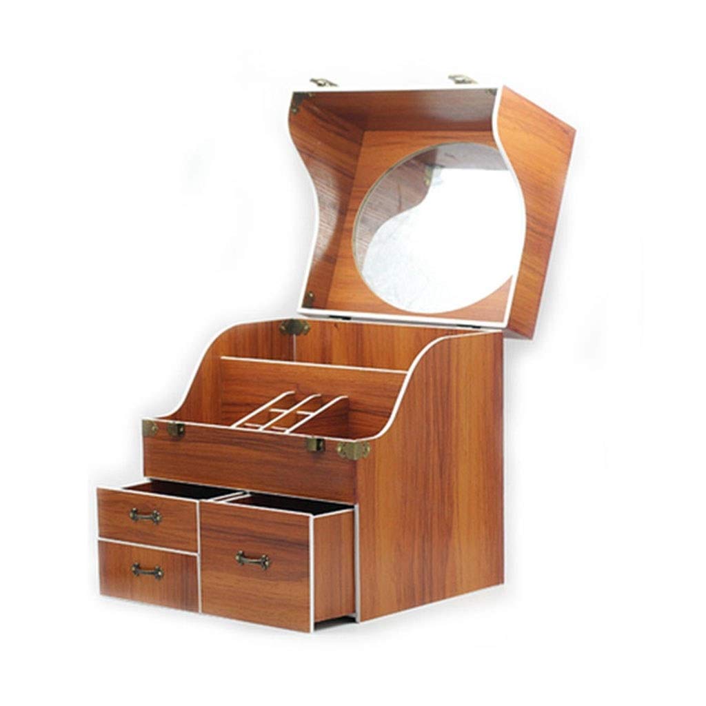 Bags & Cases Cosmetic Storage Box Multi-Layer Cosmetic Storage Box Plaid Dressing Table Skin Care Products Finishing Box Drawer Daily Necessities Debris Finishing Rack