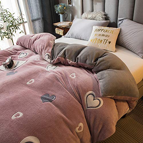 Funda nórdica antiestática para evitar chispazos en camas de invierno de franela 2