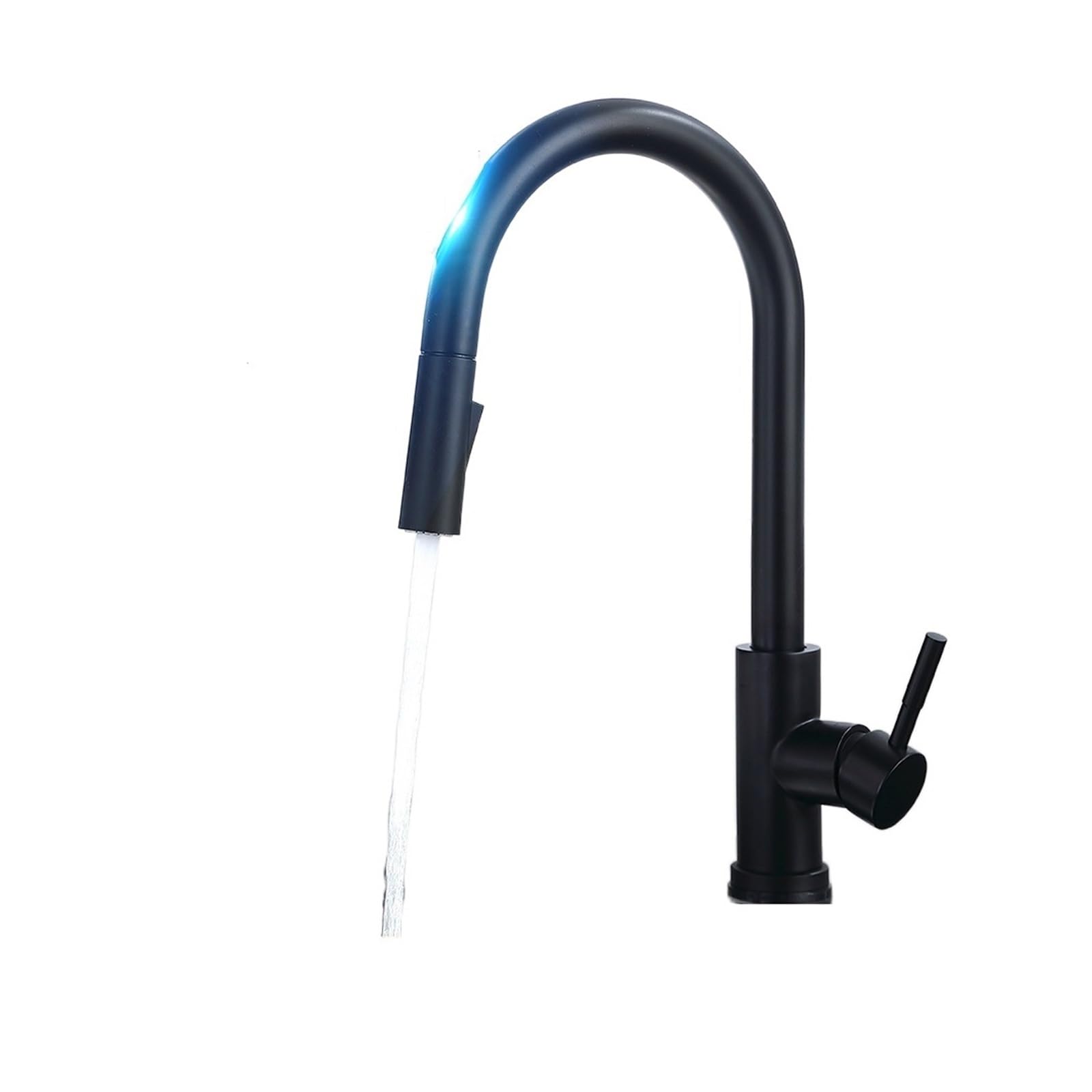 HADECOLL Pull-Out Faucet Smart Touch Kitchen Faucets Crane For Kitchen Water Tap Sink Mixer Rotate Touch Faucet Sensor Water Mixer Easy To Install,1005-Black