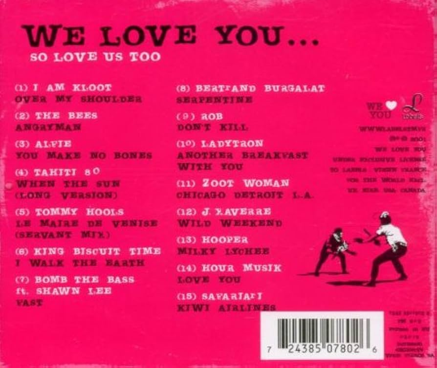 Various – We Love You... So Love Us Too We Love You So Love Us (CD) • Silverback Gallery