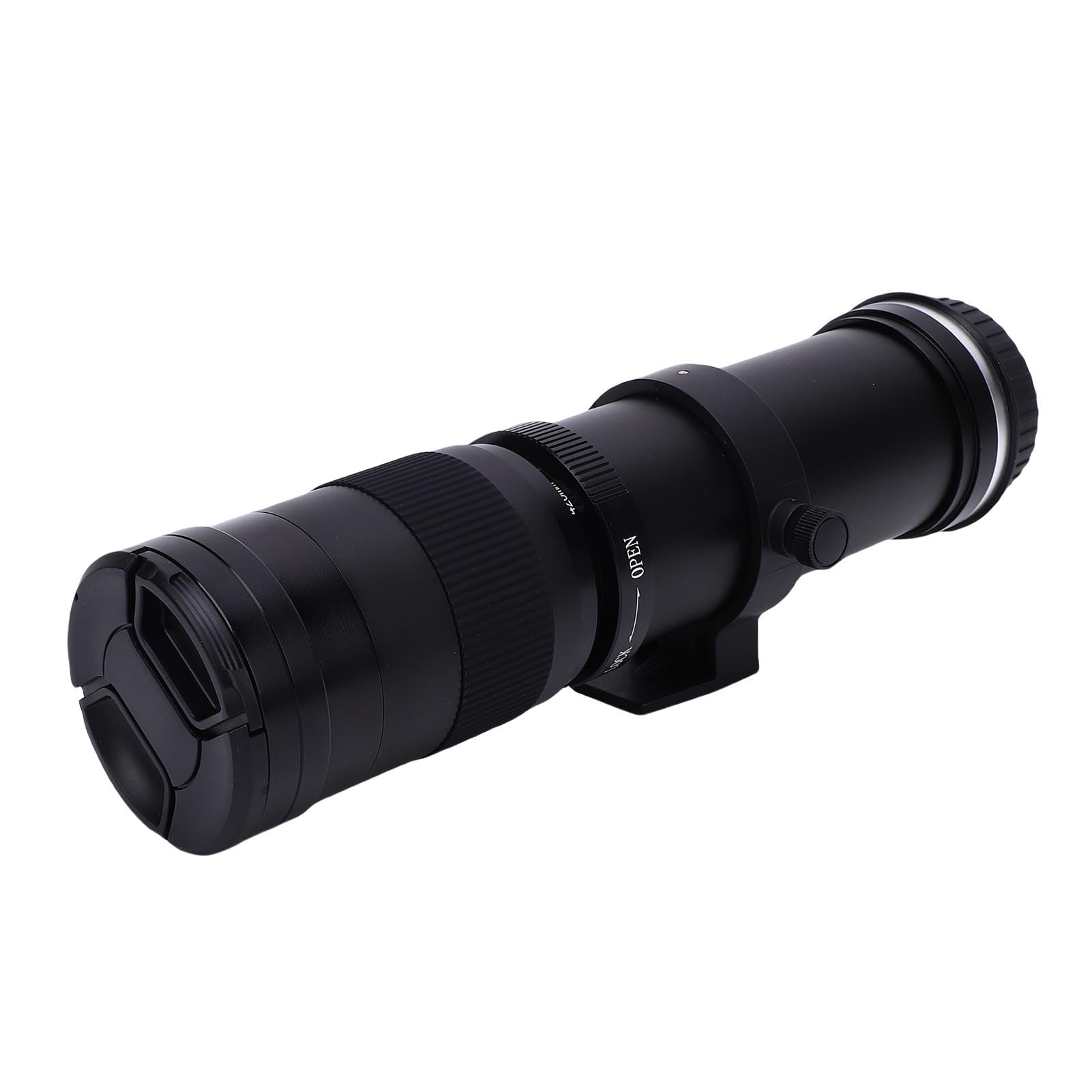 VBESTLIFE Teleobiektyw Zmiennoogniskowy 420–800 Mm F8.3 do Aparatów z Mocowaniem EF EF-S, Obiektyw z ręczną regulacją Ostrości i Wielowarstwowymi Powłokami MC (BLACK)